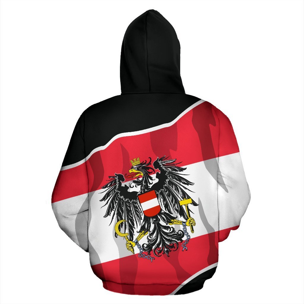 Austria Hoodie Flag Fly In Me AF-NVD1045-Apparel-Dung Van-Hoodie-S-Vibe Cosy™