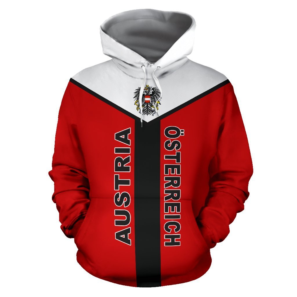 Austria Rising Pullover Hoodie AF-NVD1036-Apparel-Dung Van-Hoodie-S-Vibe Cosy™