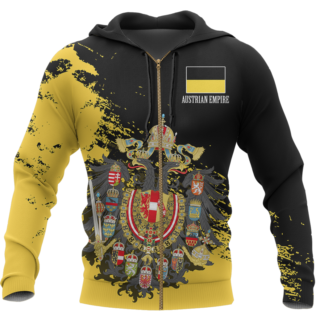 Austrian Empire Special Zip Hoodie ZIP-NVD1040-Apparel-Dung Van-Zipped Hoodie-S-Vibe Cosy™