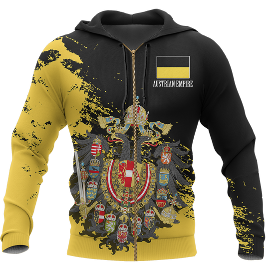Austrian Empire Special Zip Hoodie ZIP-NVD1040-Apparel-Dung Van-Zipped Hoodie-S-Vibe Cosy™
