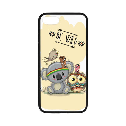 AUSTRALIA KOALA BE WILD PHONE CASE H5-RUBBER PHONE CASES-HP Arts-One Size-Rubber Case for iPhone 6/6s Plus-Vibe Cosy™