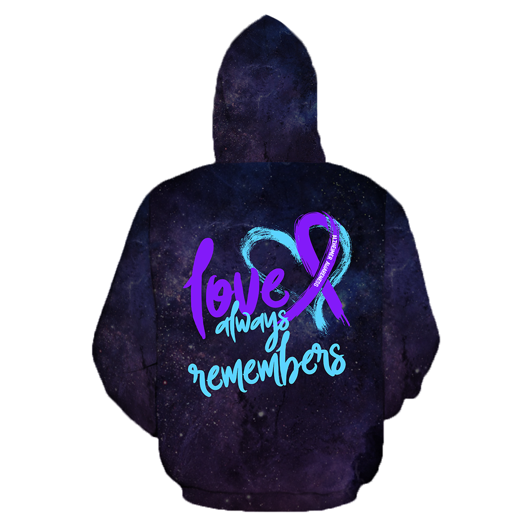 Alzheimer awareness 3D All Over Printed Shirts For Men and Women TR1509201