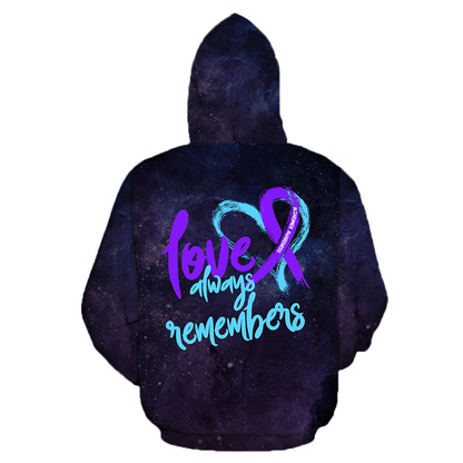 Alzheimer awareness 3D All Over Printed Shirts For Men and Women TR1509201