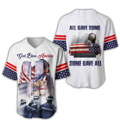 Firefighter 911 Patriot Day 3D All Over Printed Unisex Shirts