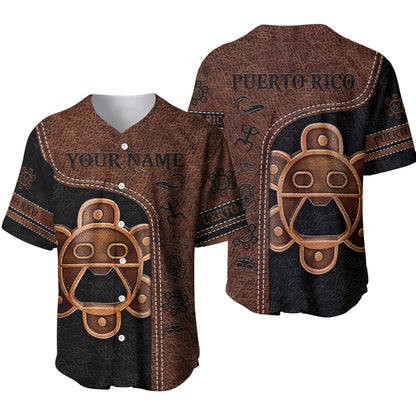 Customize Name Puerto Rico Baseball Shirt For Men And Women
