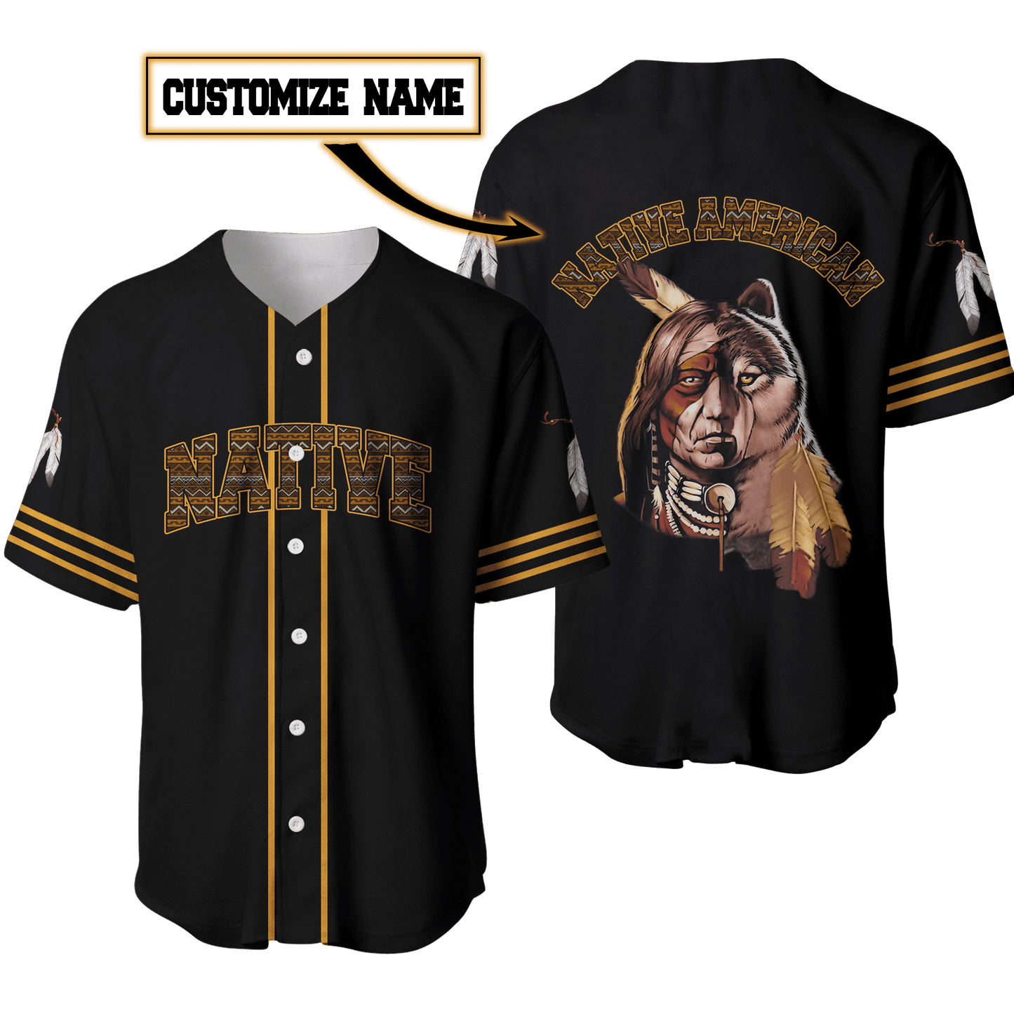 Summer Collection - Customized Native American 3D All Over Printed Unisex Shirts