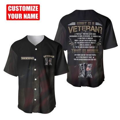 Custom Name US Veteran 3D All Over Printed Unisex Shirts