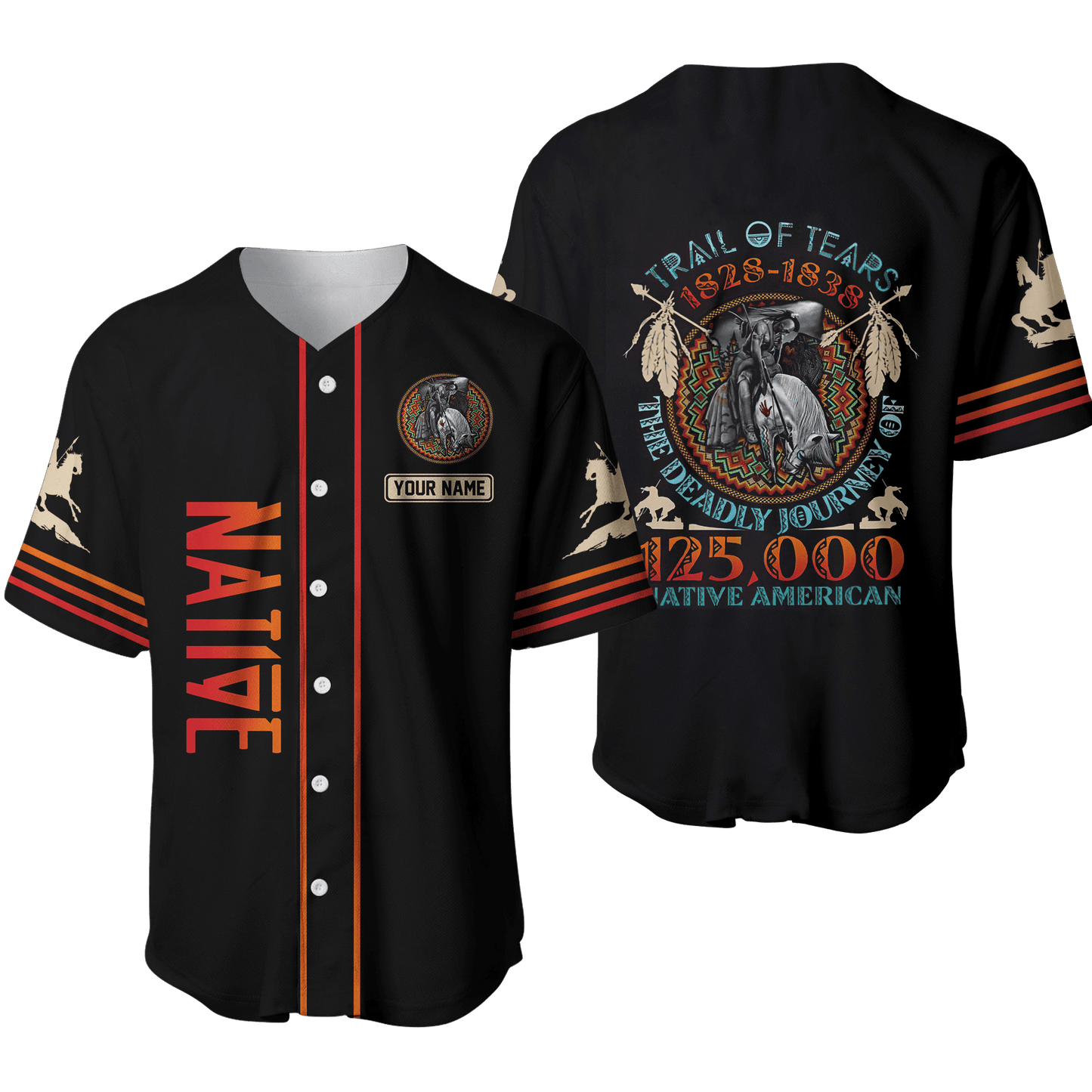 Summer Collection - Customized Native American 3D All Over Printed Unisex Shirts