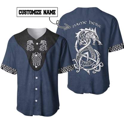 Customized Name Viking 3D All Over Printed Unisex Shirts