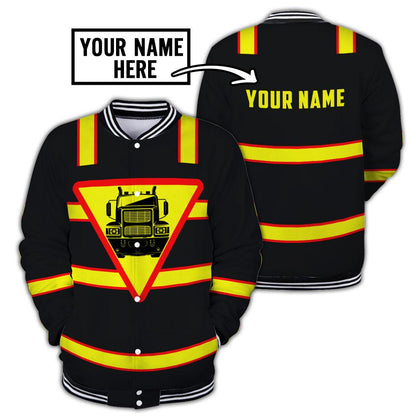 Premium Customized Name 3D All Over Printed Unisex Shirt For Trucker