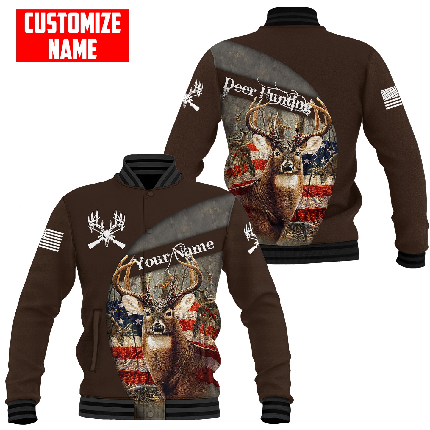 Customized Name Hunting Season 3D All Over Printed Unisex Shirts