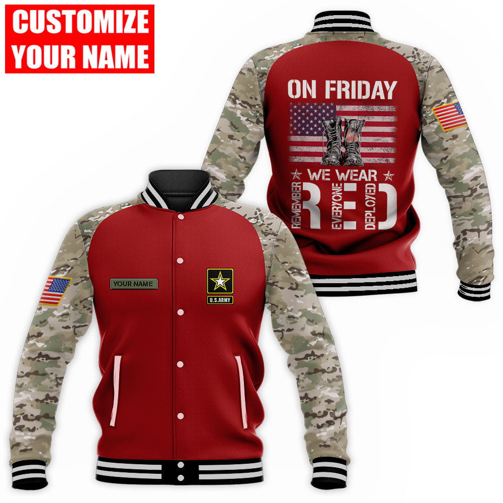 Customized name US Army 3D All Over Printed Unisex Shirts