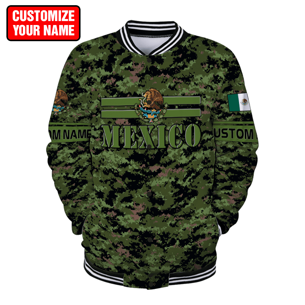Personalized Name Mexican 3D All Over Printed Unisex Shirts