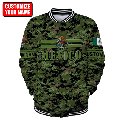 Personalized Name Mexican 3D All Over Printed Unisex Shirts