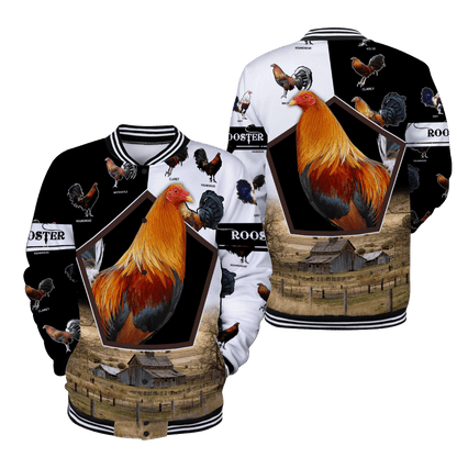 Rooster Breeds 3D Printed Unisex Shirts DD23042105