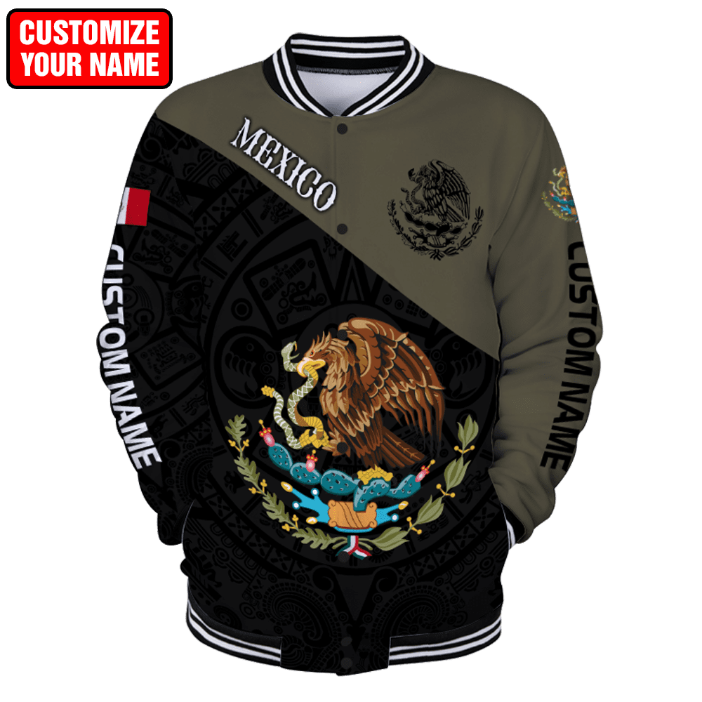 Personalized Name Mexico 3D All Over Printed Unisex Shirts