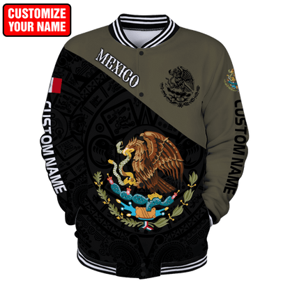 Personalized Name Mexico 3D All Over Printed Unisex Shirts