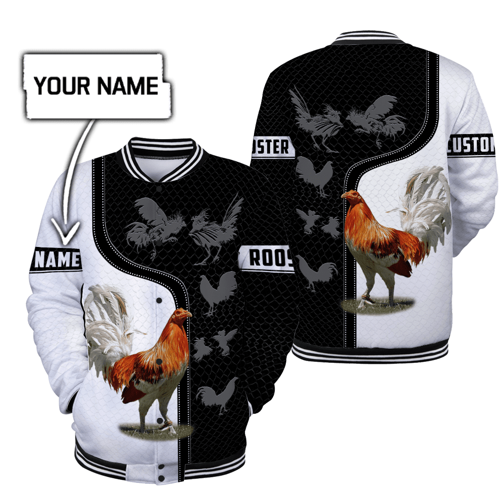Personalized Rooster 3D Printed Unisex Shirts DD24042105