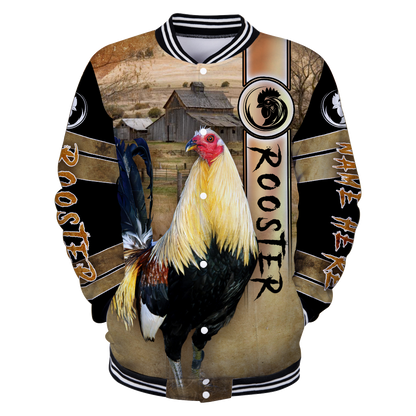 Personalized Rooster 3D Printed Unisex Shirts TNA24042103