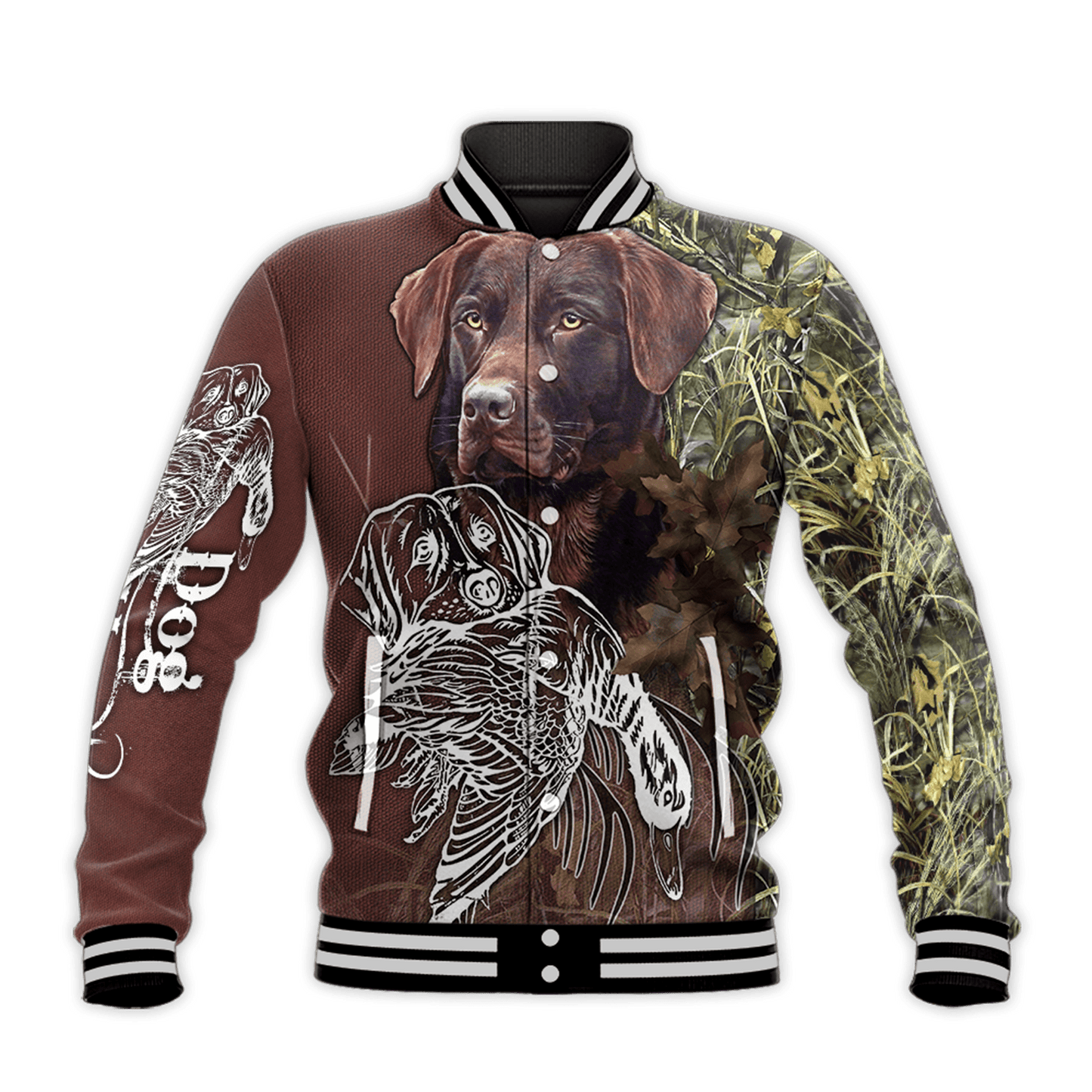 PL435 DOG HUNTER 3D ALL OVER PRINTED SHIRTS