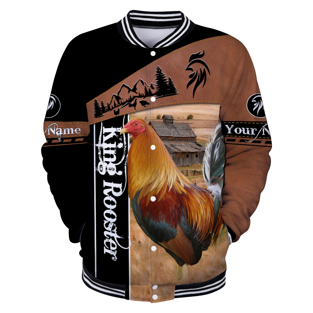 Personalized King Rooster 3D Printed Unisex Shirts SN27042103