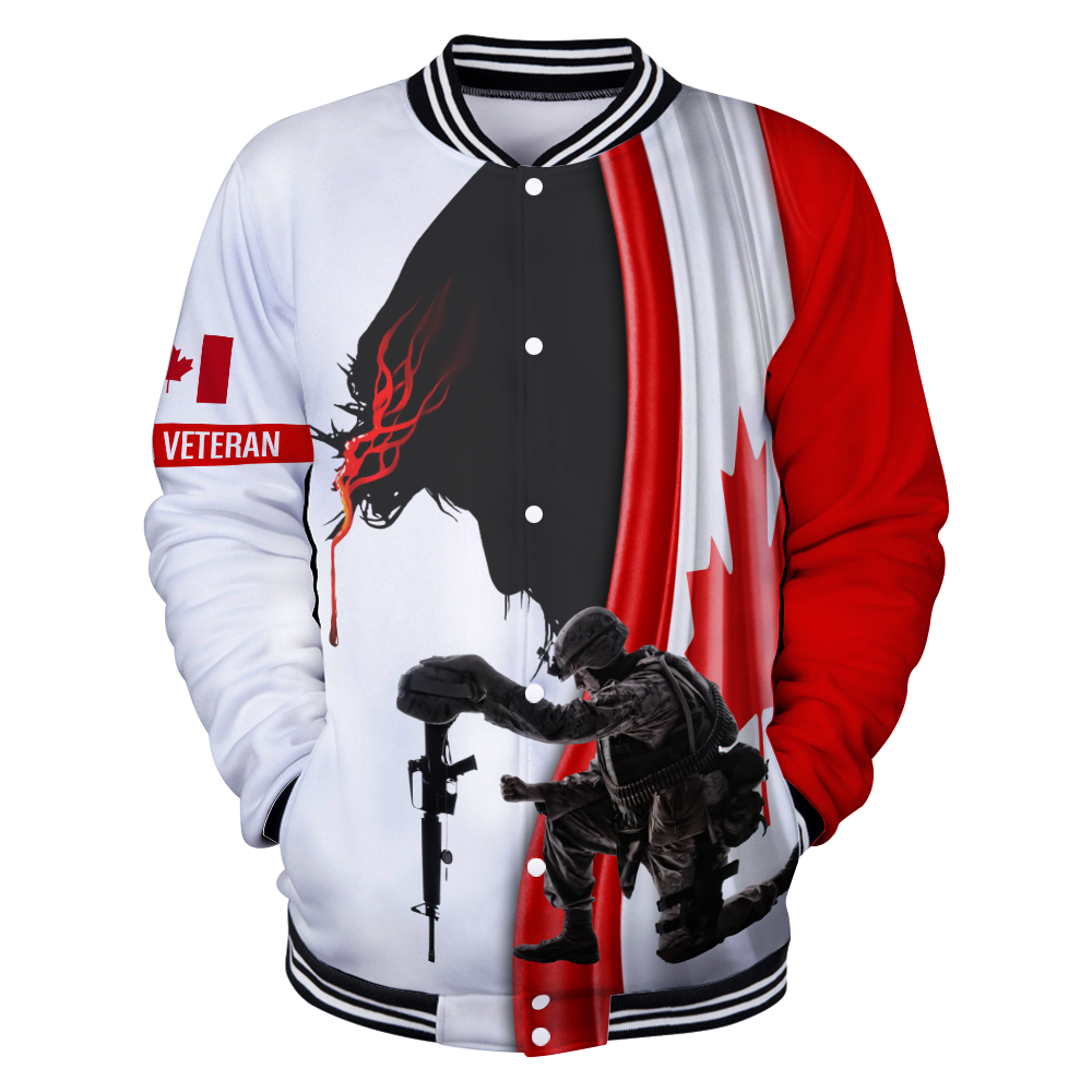Canadian Veteran - Jesus 3D All Over Printed Shirts SN03032103