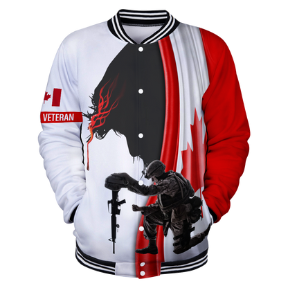 Canadian Veteran - Jesus 3D All Over Printed Shirts SN03032103