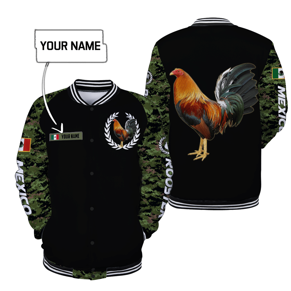 Personalized Mexican Rooster 3D Printed Unisex Shirts HHT10052103