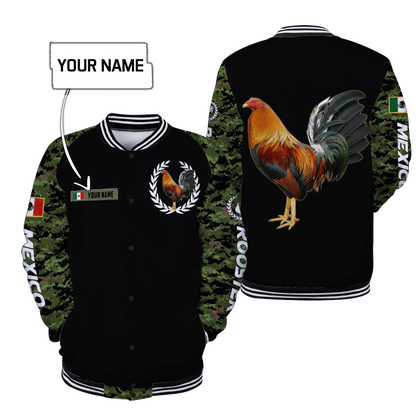 Personalized Mexican Rooster 3D Printed Unisex Shirts HHT10052103