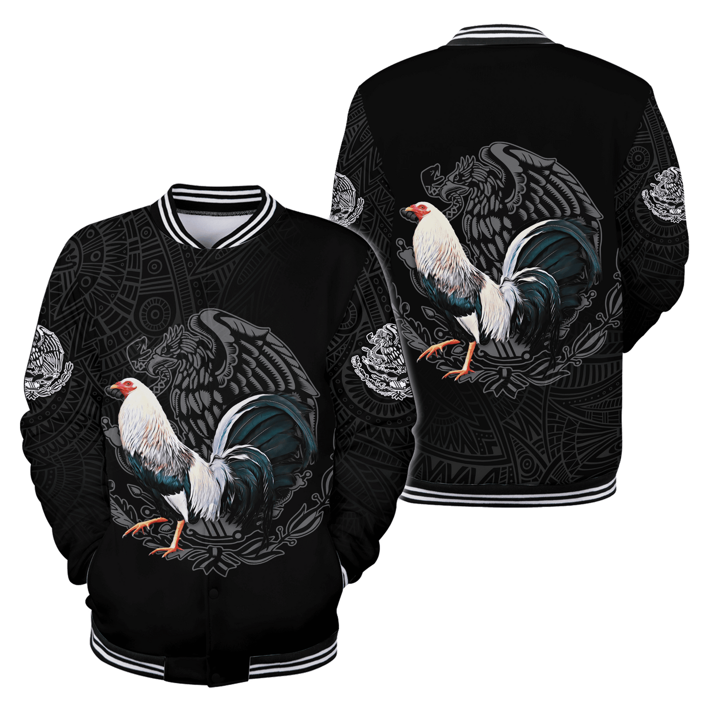 Mexican Rooster 3D Printed Unisex Shirts Pi17052103VH