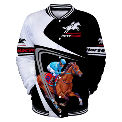 Horse Racing 3D All Over Printed Unisex Shirts