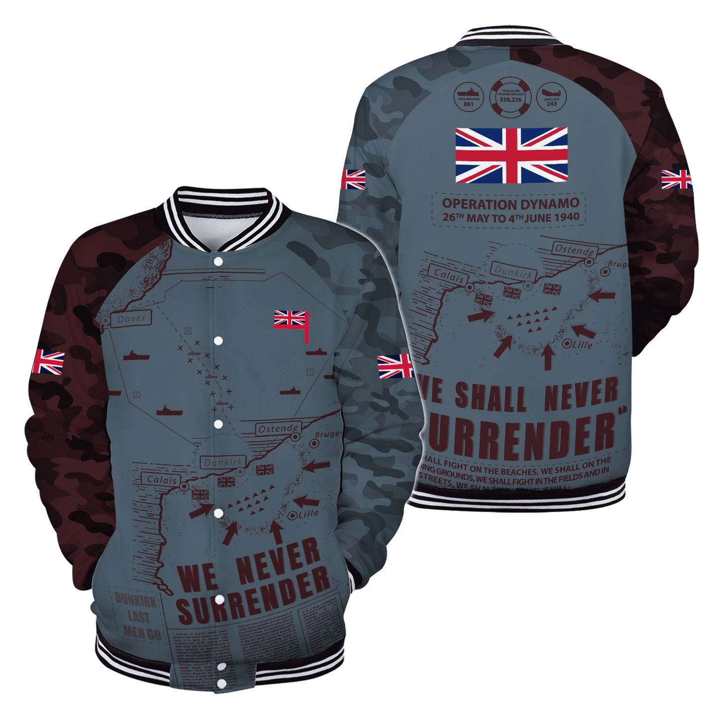 Remembrance Day Lest We Forget 3D All Over Printed Unisex Shirts