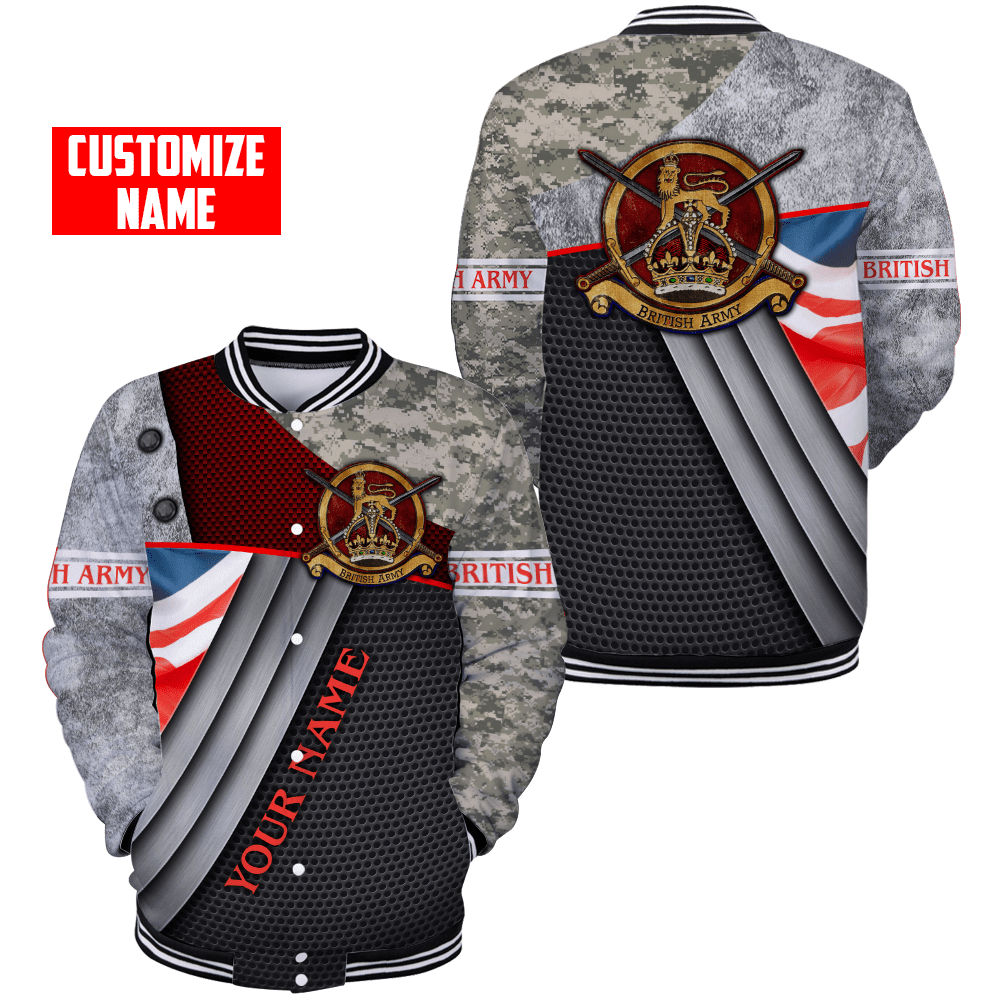 British Army 3D All Over Printed Unisex Shirts