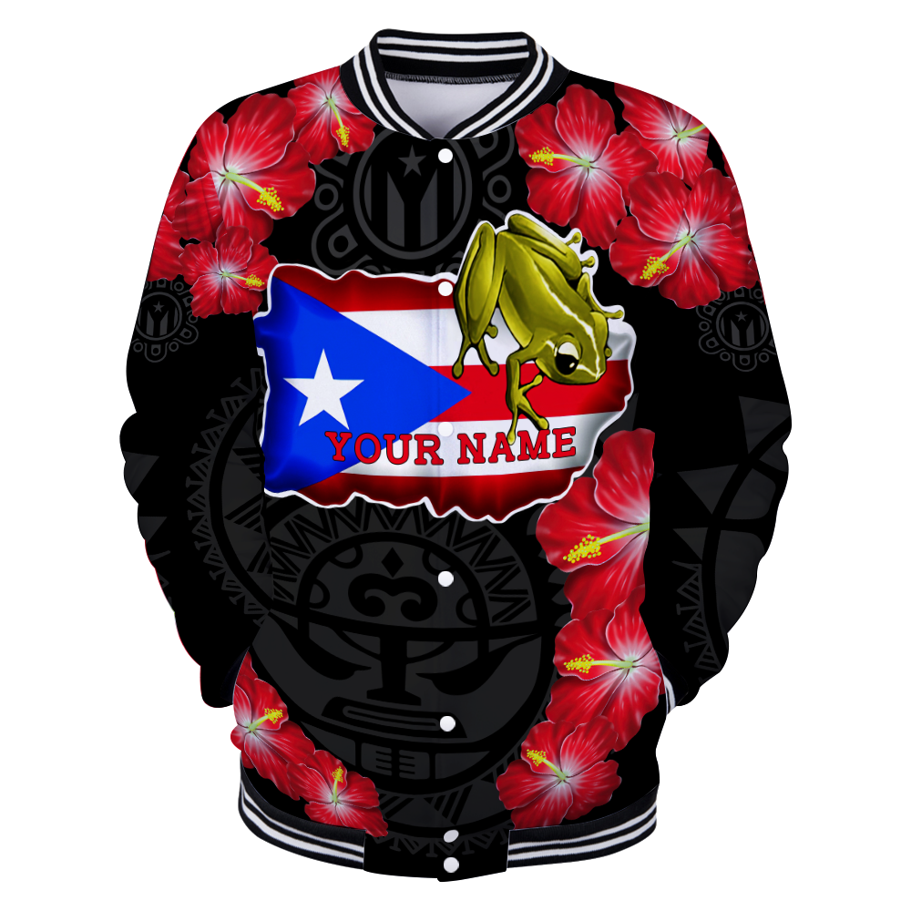 Customize Name  Puerto Rico Baseball jacket 3D All Over Printed Shirts SN17042101.S2