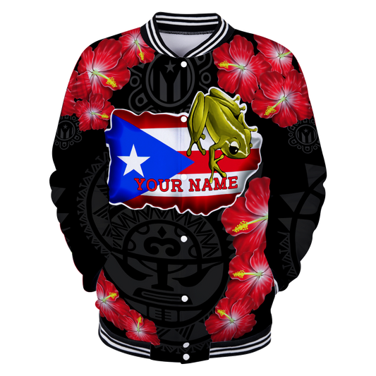 Customize Name  Puerto Rico Baseball jacket 3D All Over Printed Shirts SN17042101.S2