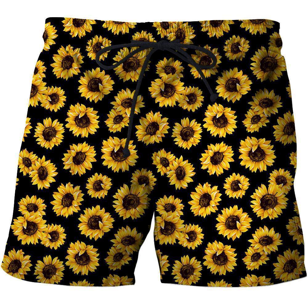 3D All Over Printing Sunflower Shirt-Apparel-Phaethon-SHORTS-S-Vibe Cosy™