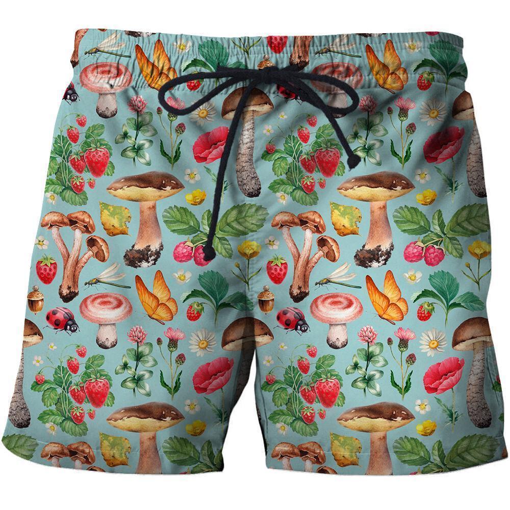All Over Printing Mushroom Premium Shirt-Apparel-Phaethon-SHORTS-S-Vibe Cosy™