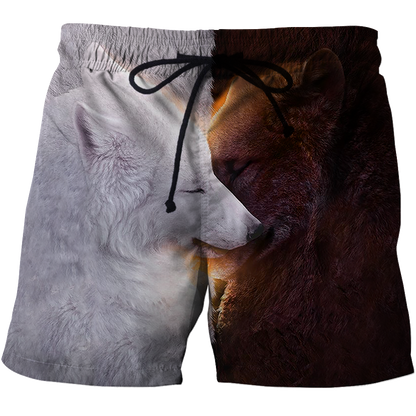 Wolf 3D All Over Printed Shirts For Men and Women JJ280402-Apparel-TT-Short-S-Vibe Cosy™