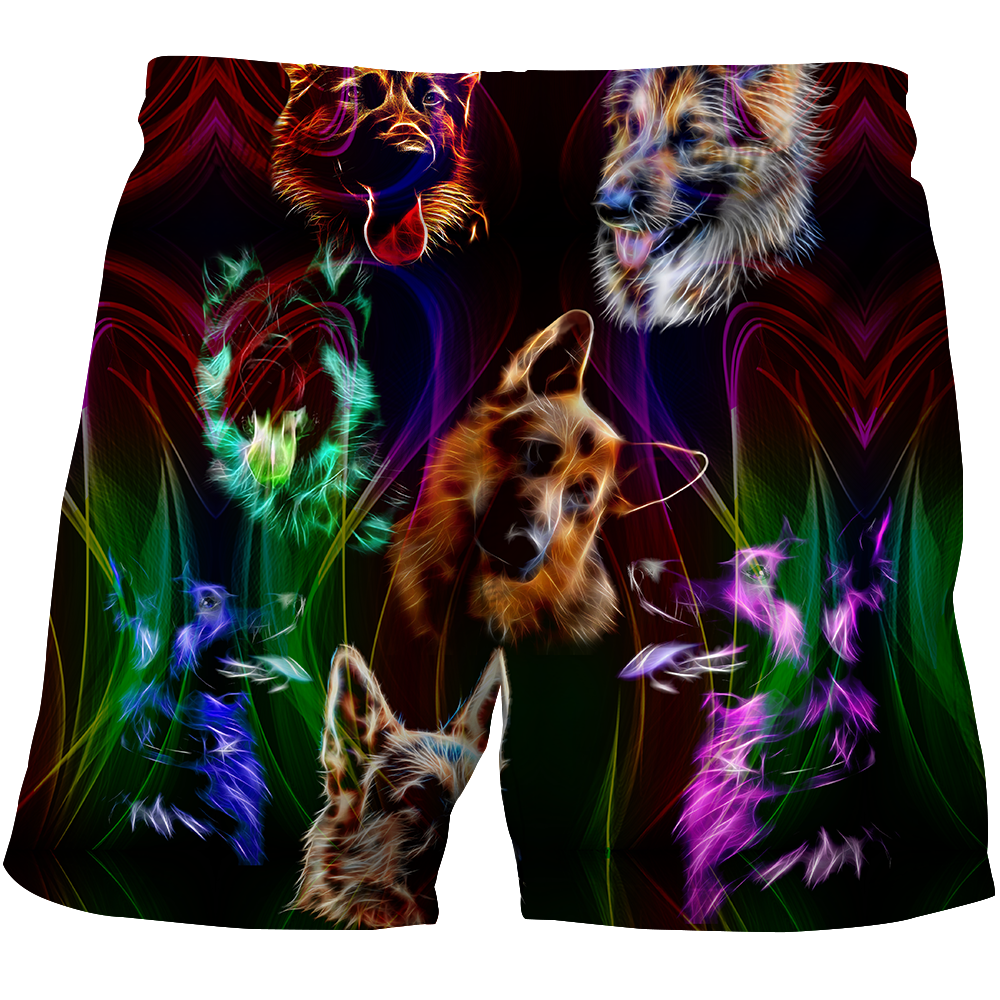 German shepherd colorful hoodie shirt for men and women JJW16092003S