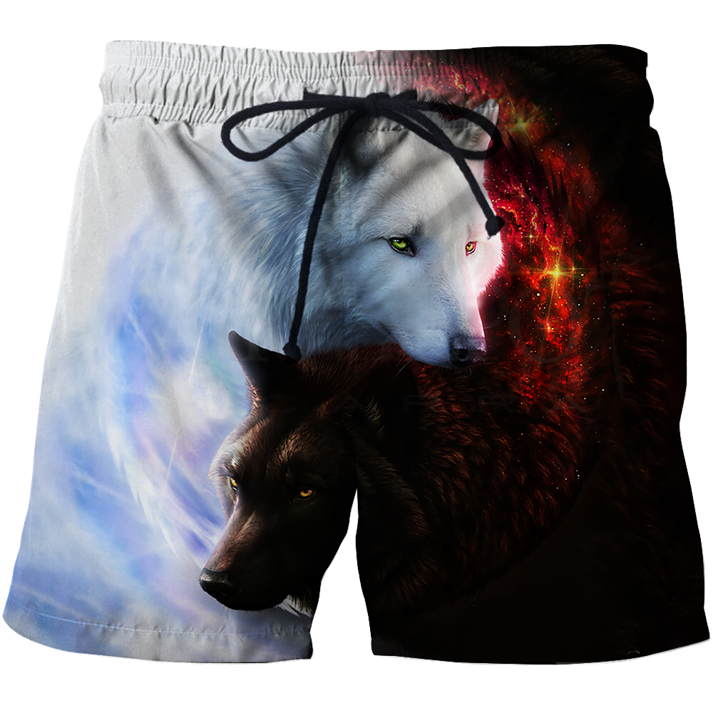 Wolf 3D All Over Printed Shirts For Men and Women JJ280401-Apparel-TT-Short-S-Vibe Cosy™