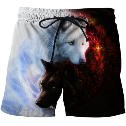 Wolf 3D All Over Printed Shirts For Men and Women JJ280401-Apparel-TT-Short-S-Vibe Cosy™