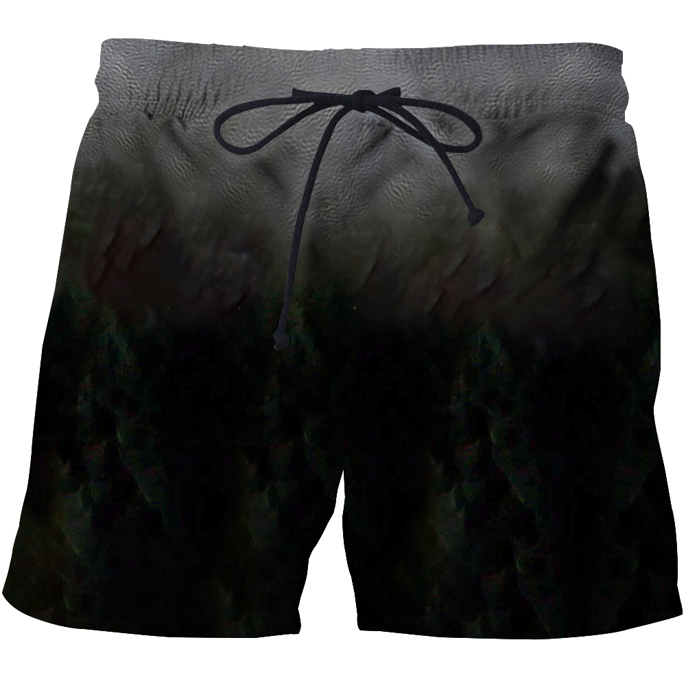 All Over Printed Blue-necked duck Shirts-Apparel-HP Arts-SHORTS-S-Vibe Cosy™