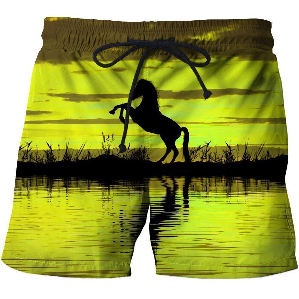 3D All Over Print Silhouette Hourse Shirts 2-Apparel-Phaethon-SHORTS-S-Vibe Cosy™