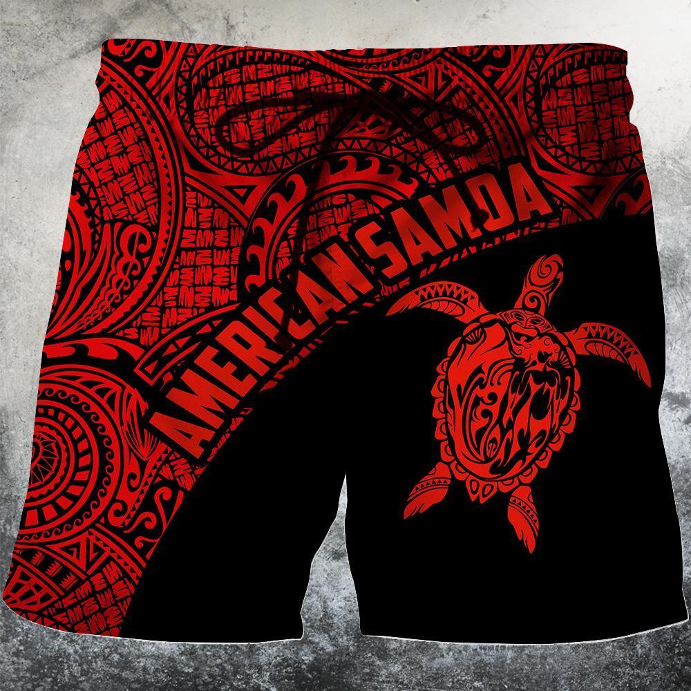 American Samoa Polynesian Hoodie - Red H9-Apparel-Phaethon-Hoodie-S-Vibe Cosy™