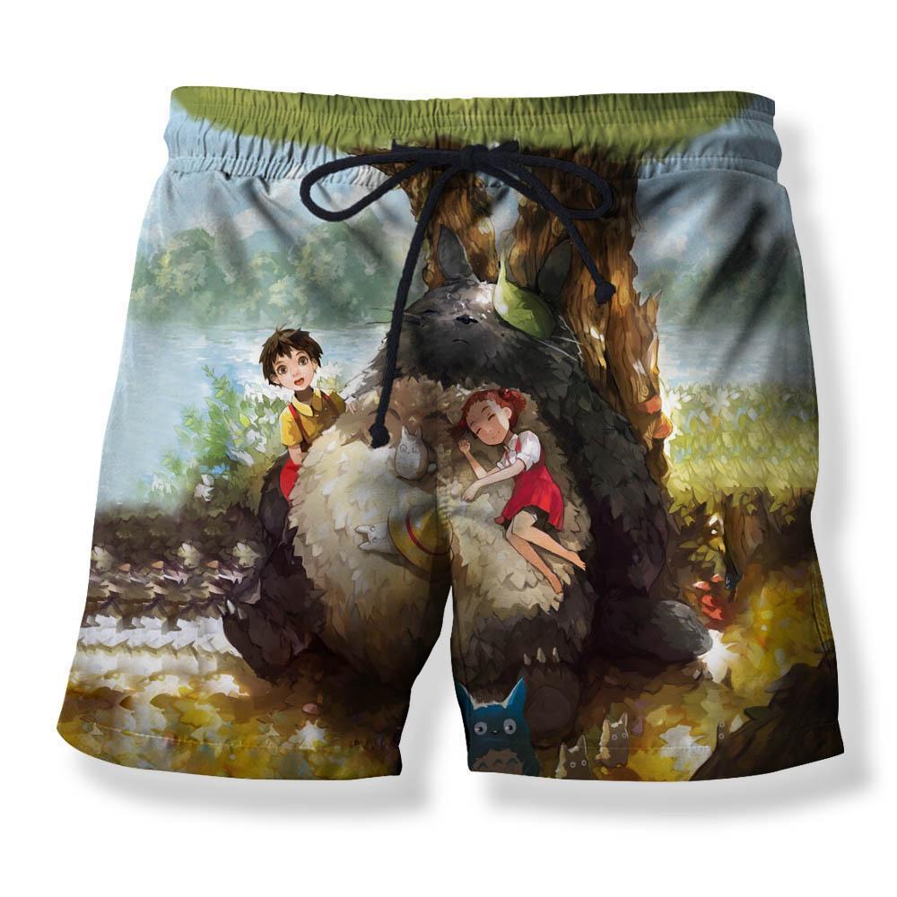 3D All Over Print My Neighbor Totoro Hoodie-Apparel-HD09-Shorts-S-Vibe Cosy™