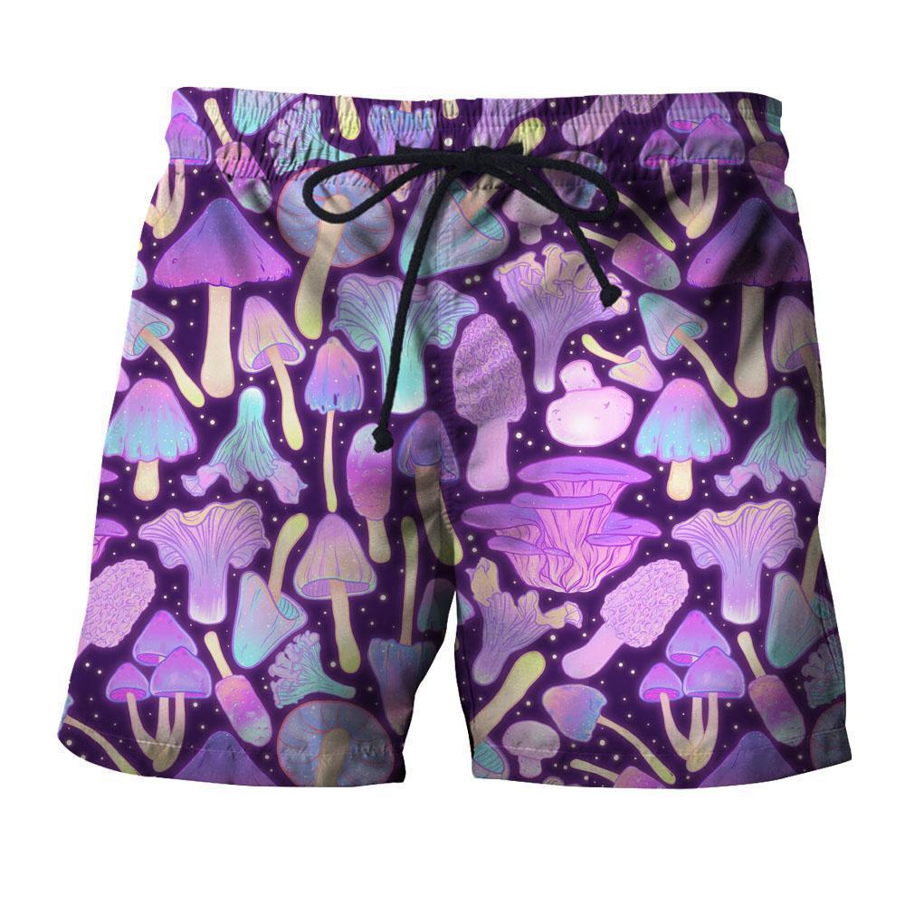 All Over Print Violet Many mushroom-Apparel-NTH-Shorts-S-Vibe Cosy™