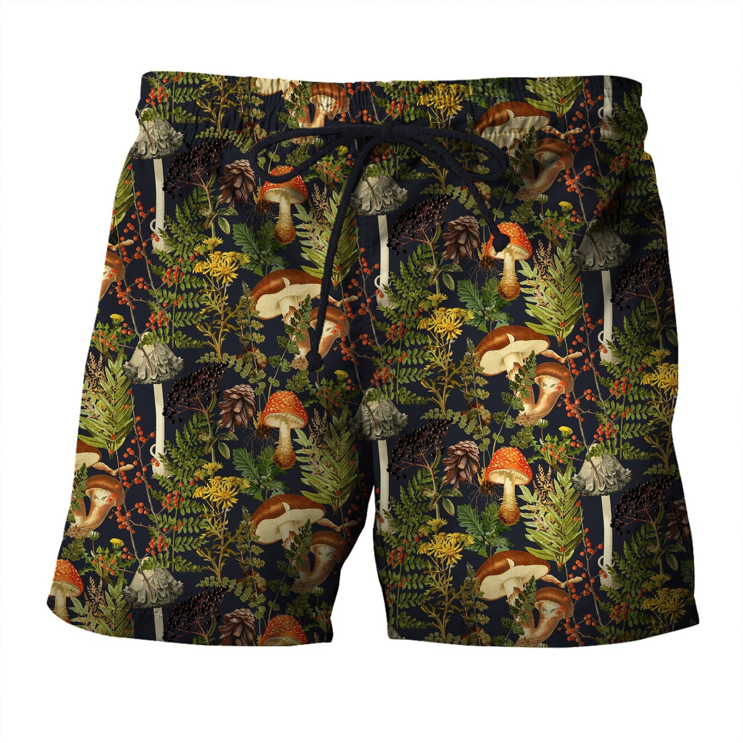 Forest Mushroom Hoodie-Apparel-NTH-Shorts-S-Vibe Cosy™