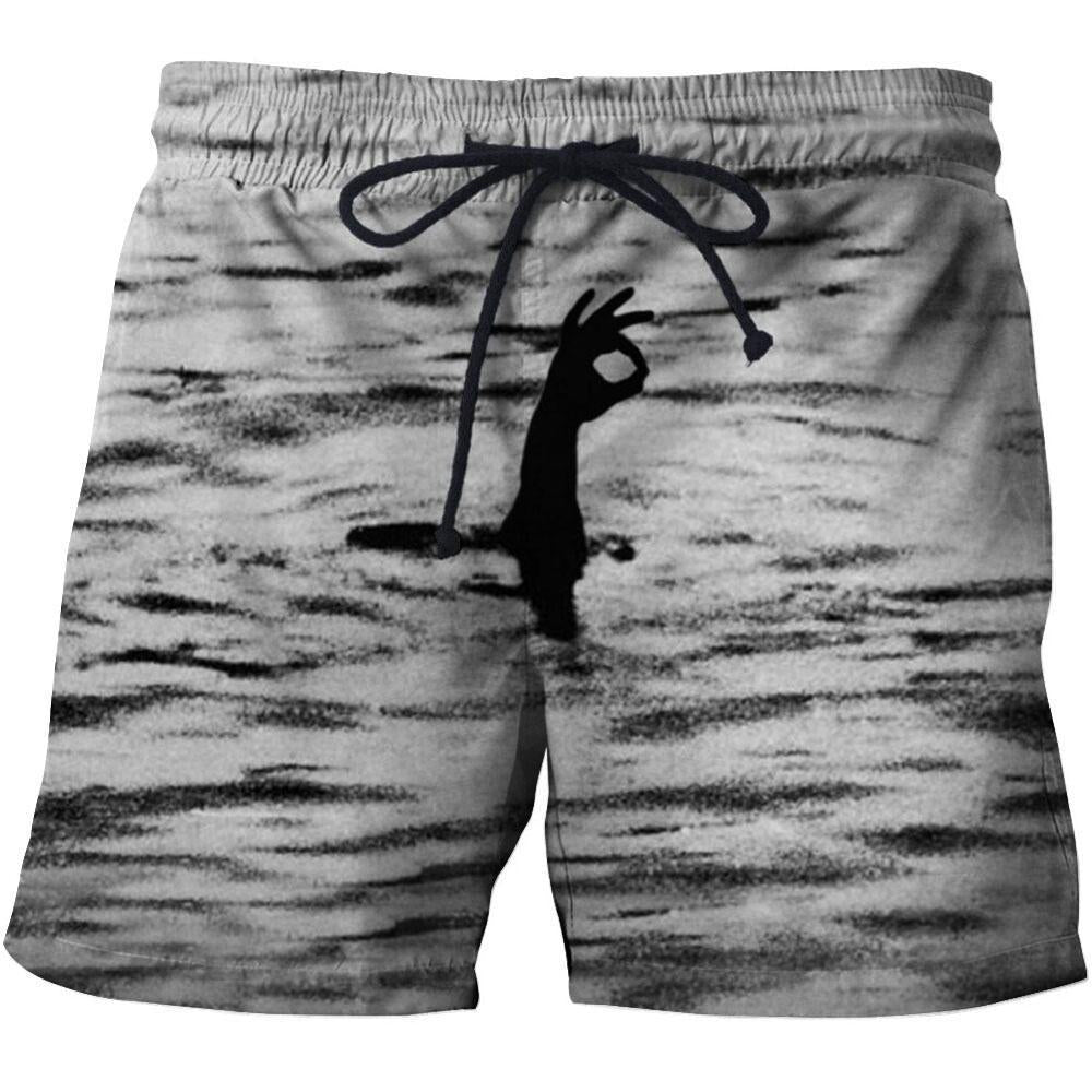 Okay Ness Monster Hoodie-Apparel-GP Art-Shorts-S-Vibe Cosy™