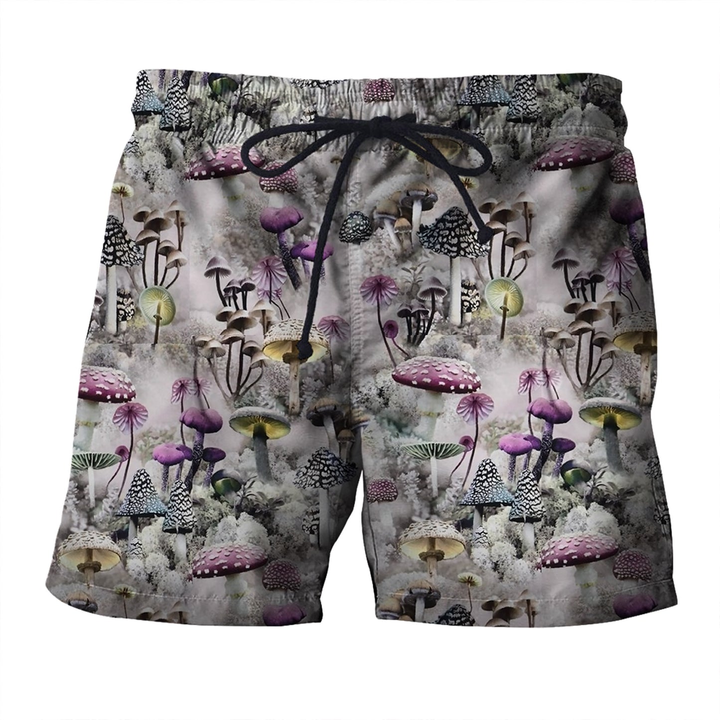 3D All Over Print Mushrooms and Winter Shirt-Apparel-NTH-Shorts-S-Vibe Cosy™