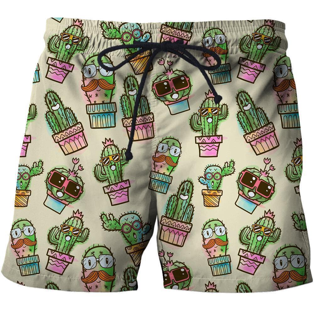All Over Printing Cactus Funny Shirt-Apparel-Phaethon-SHORTS-S-Vibe Cosy™